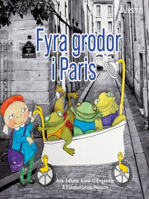 cover image of Fyra grodor i Paris